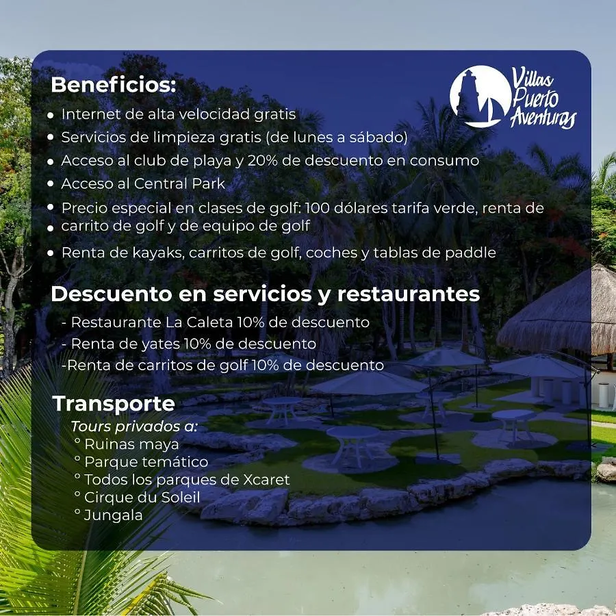 Chac Hal, Beachfront Apartment With Amenities - Chac Hal 2 Puerto Aventuras