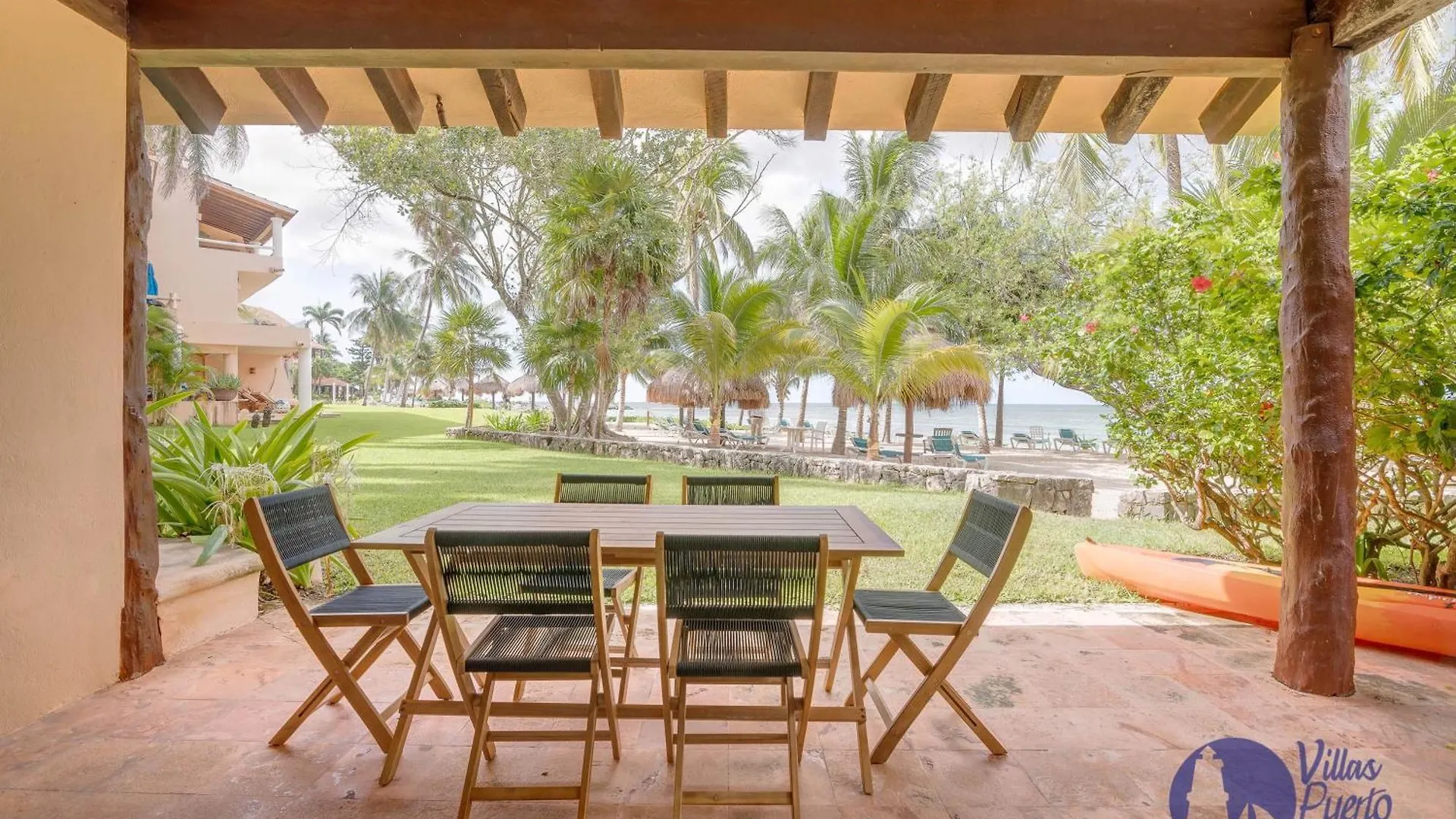 Chac Hal, Beachfront Apartment With Amenities - Chac Hal 2 Puerto Aventuras